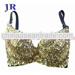 Hot belly dance bra Sequin bra top Mei Shu Lan Na Bra YD013#