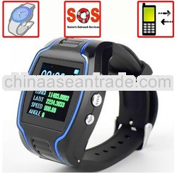 wrist watch gps tracker with emergency button (TK109)