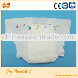 Cheap price disposable and super dry surface baby diaper