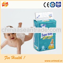 Instant absorb comfortable soft and breathable baby nappy