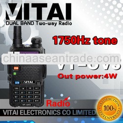 VT-UV3 Dual Band Two Way Radio Walkie Talkie for Promotion 4w 128 channels China