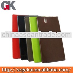 high quality panel case soft feel cover for xpria i1 for l39h