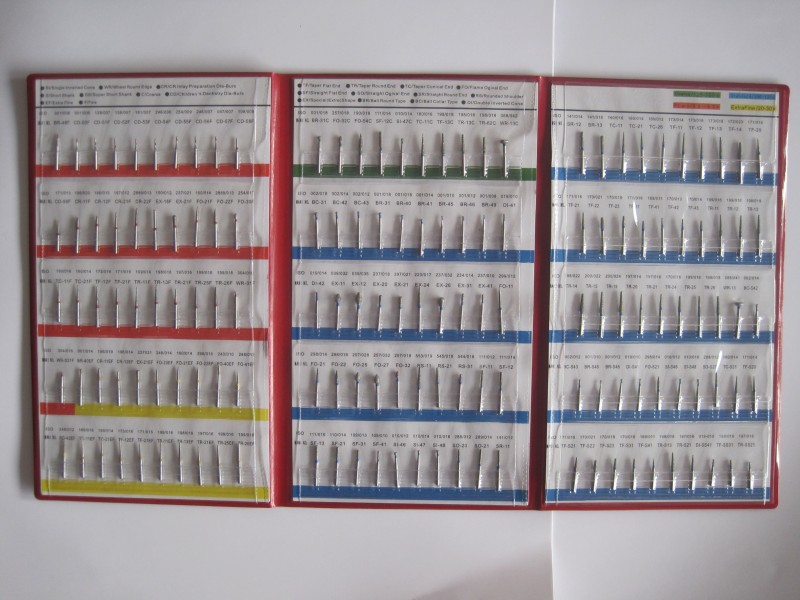 diamond burs sample book