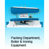 packing department,boiler&ironing equipment