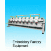 Embroidery factory equipment