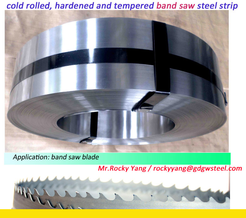 GWR-c75s steel strip for band saw blade