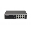 8 Port FE Switch w/4 POE Ports