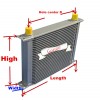General oil cooler-TH248-7Rows