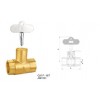 copper ball valve with lock