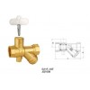 Brass locking fliter valve