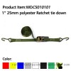 WDCS010101  ratchet tie down