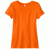 Female T-shirt orange