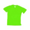 Unisex T-shirt lime green black