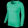 Casual & Comfortable Green Knit Long Top