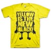Unisex T-shirt yellow black (RVQD0804)
