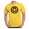 Unisex T-shirt yellow black (RVQD2604)