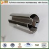 Slotted  stainless steel tubes
