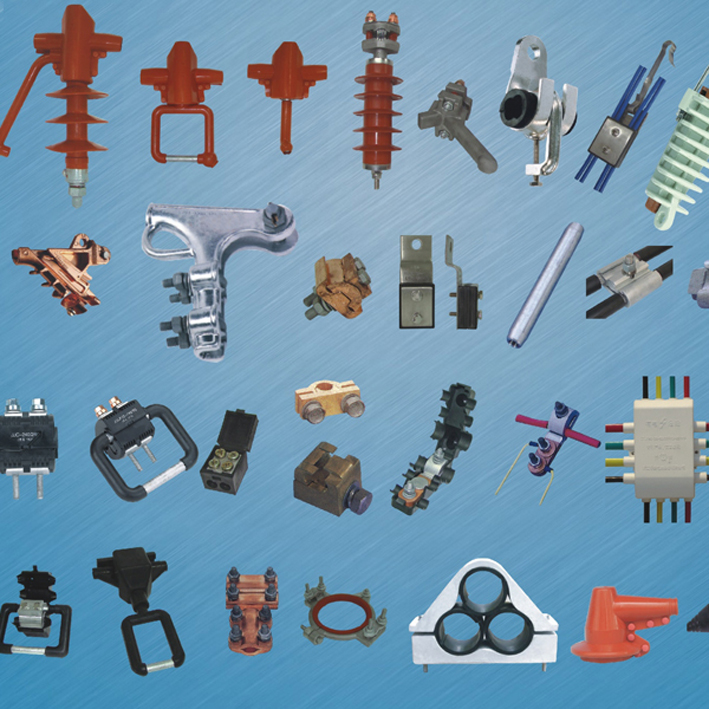 Aerial insulation conductor fitting