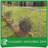 dark green chain wire fence