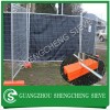 Temporary wire mesh fence