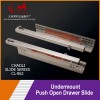 Undermount Push Open Slide