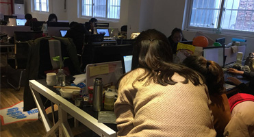 water fog cannon team