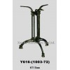 Cast Iron Table Leg Y616