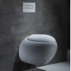 Round shape wall hung toilet