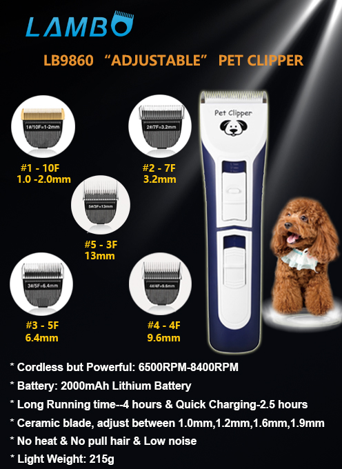 LB9860 pet clipper