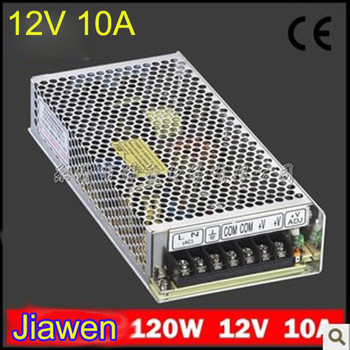120W 12V 10A Switching Power Supply,100~240V AC input,12V Output  for led strip Free shipping 1pcs