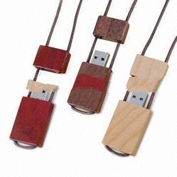 Wood USB Flash Memory with Capacity from 1gb to 8gb