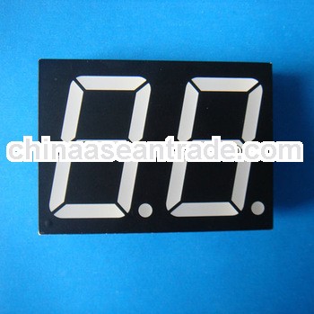 0.56 inch 2 digit/ Dual digit 7 segment led display ROHS&CE Approval