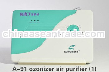 0-600mg/h household ozone generator/negative ion air purifier/