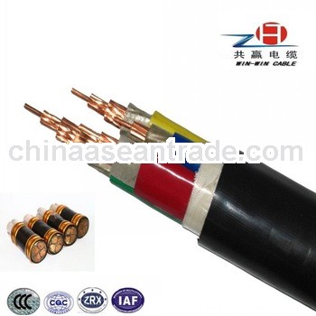 0.6/1KV Low Voltage XLPE Insulation PVC Sheathed Copper Power ELectric Cable