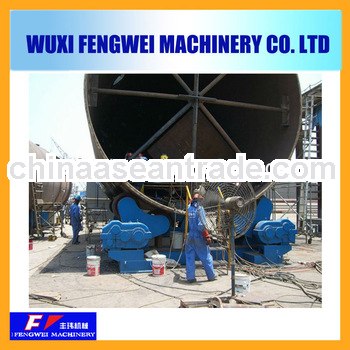 100T Automatic Self-alignment welding roller rotator in use