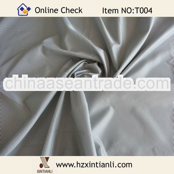 100% Shiny Polyester Striped Fabric Manufacturer