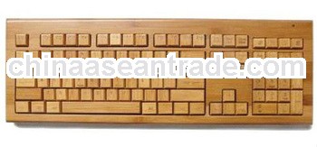 100% bamboo Wireless keyboard with best quality