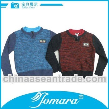 100% cotton branded sweater designs for kids