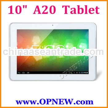 10.1" A20 Dual Core Android 4.2 Tablets PC 1.52GHz HDMI 1024*600 WIFI OPNEW Wholesale