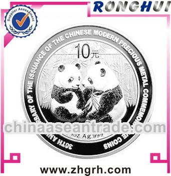 10 Cents panda coin supplier/maker/manufactory/Wholesaler