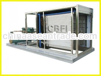 10 tons commercial plate ice machine for vegetable and fruits