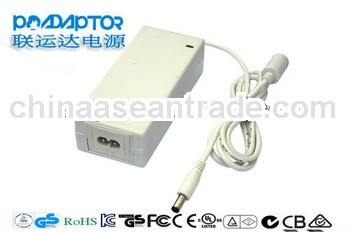 12V 5A AC DC Adapter with PSE certification white color