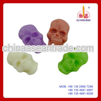 12g Colorful Skull Shaped Bulk Candy For Sale