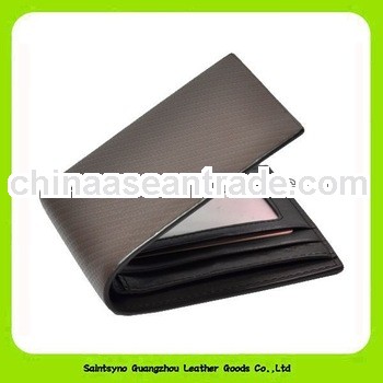 13238 Newest design real leather men's wallet