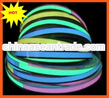150cd/m2 high brightness multi color el flashing tape with CE/ROHS