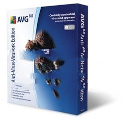 AVG Anti-Virus Network Edition software 190 Computers 2 Years