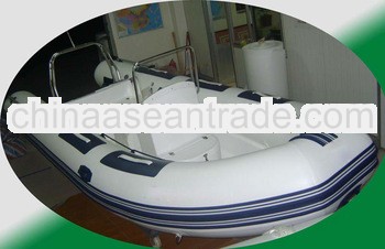 17ft 520cm 1.2mm pvc or hypalon inflatable fiberglass raft