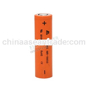 18650 battery for esmoking pipe MNKE IMR18650 3.7v Li-MN Rechargable Battery starter kit epipe batte
