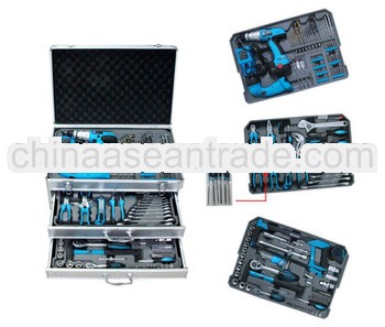 190 pcs kraft tech hand tool kits with case