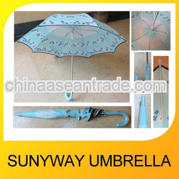 19" 8K EN71 Blue Auto Open Straight Child Umbrella